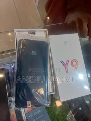 New Huawei Y9 128 GB Blue