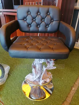 Executive Leather Stool