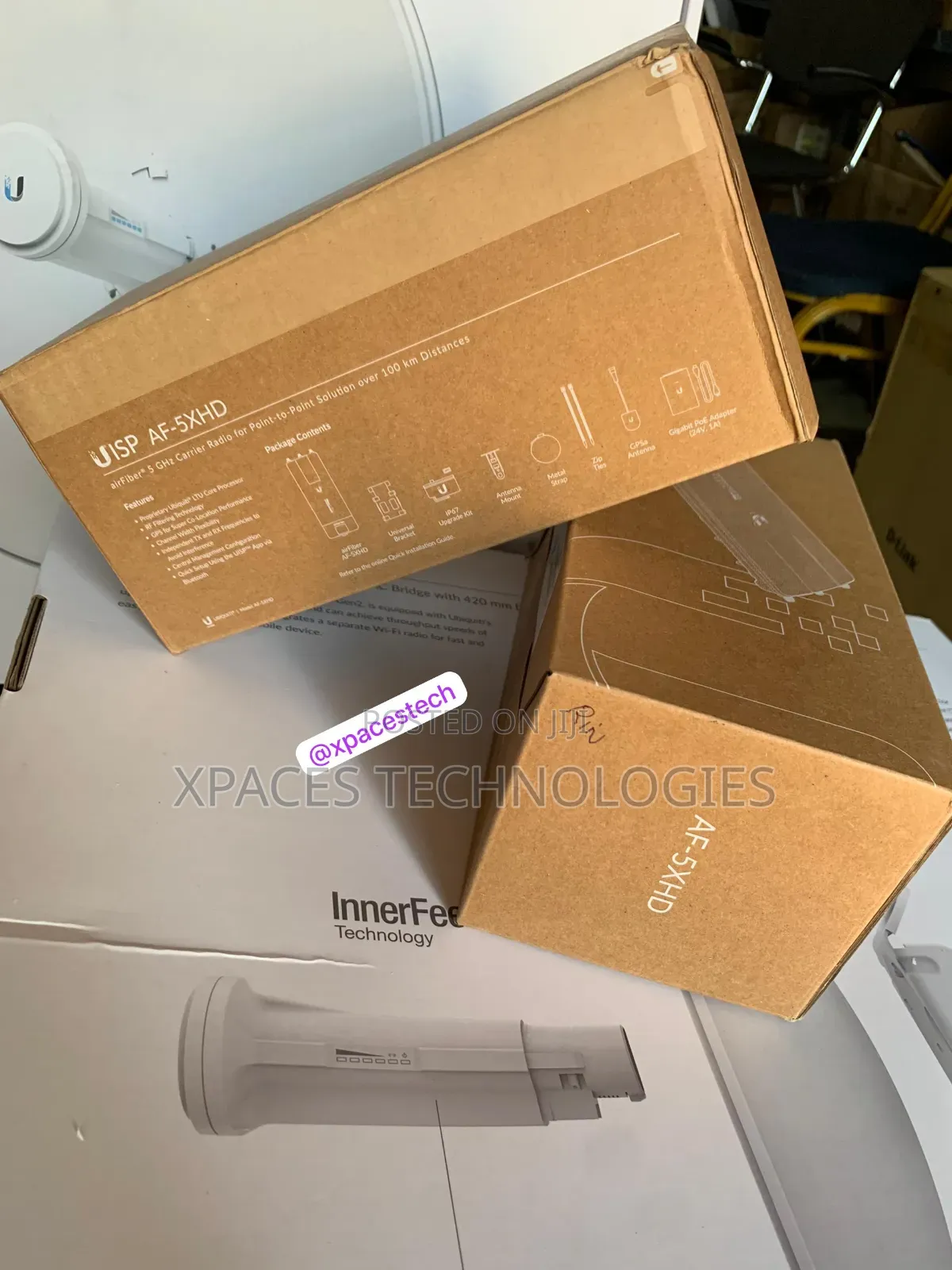 Ubiquiti Airfiber 5xhd Point-to-Point Gigabit Radio