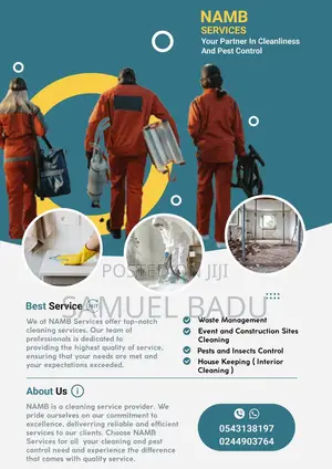Cleaning And Facilities Maintenance