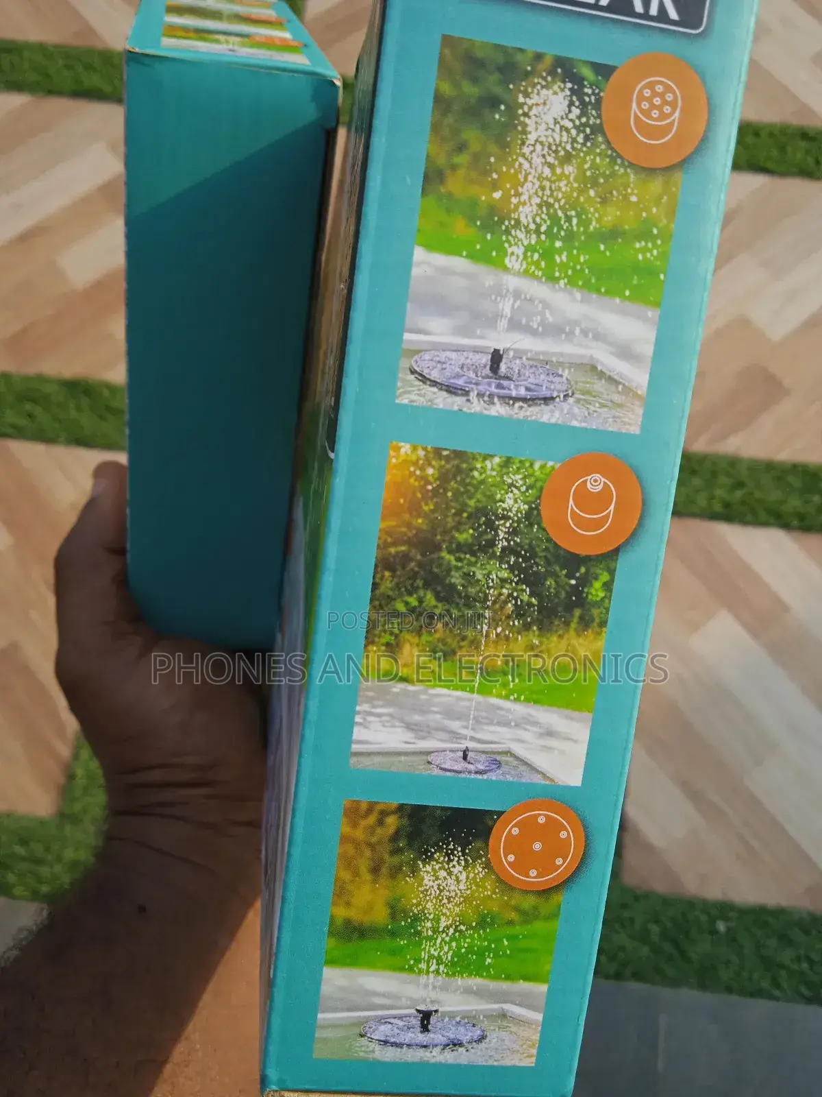 2 Solar Water Fountain For Swimming Pool