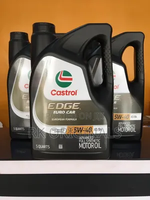 Castrol Edge 5w40 Oil Euro Car 5l  Imported From Usa 🇺🇸