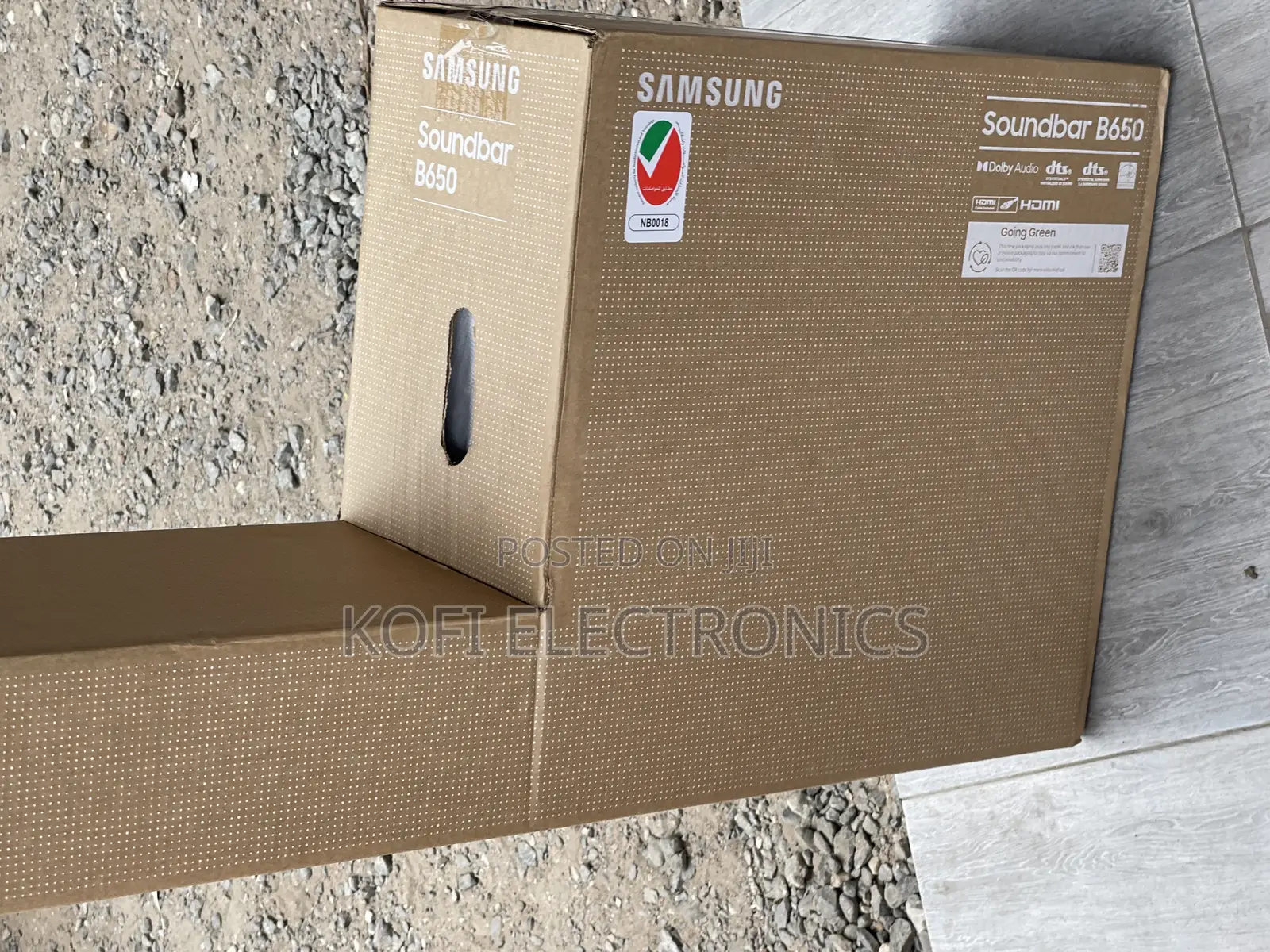 Passive Subwoofer Type Samsung 430W 3.1ch Soundbar
