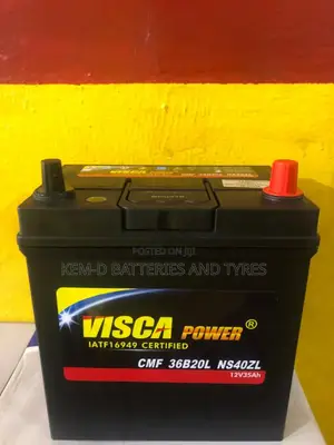 11 Plates Visca Battery - 35ah 12v