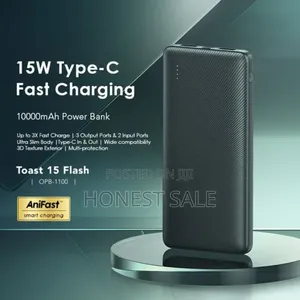 Oraimo 10000mah 15w Type-C Fast Charging Power Bank