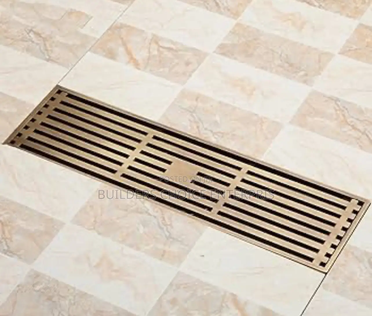 Shower Floor Drain _Removable Brass Floor Drain