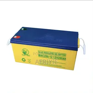 WHC Solar Battery 12V 200ah 100ah