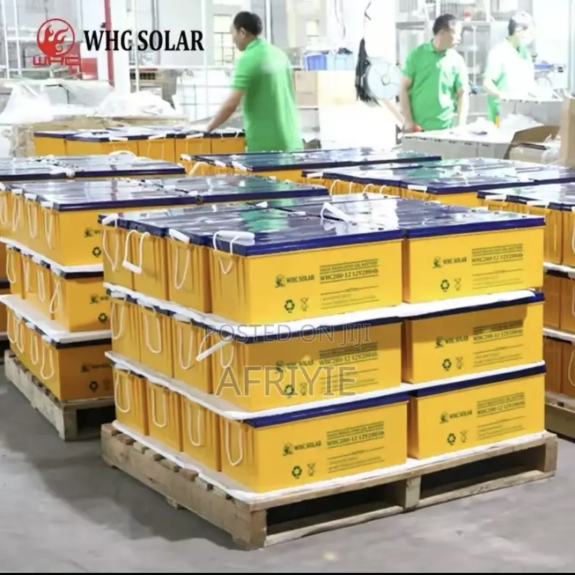 WHC Solar Battery 12V 200ah 100ah