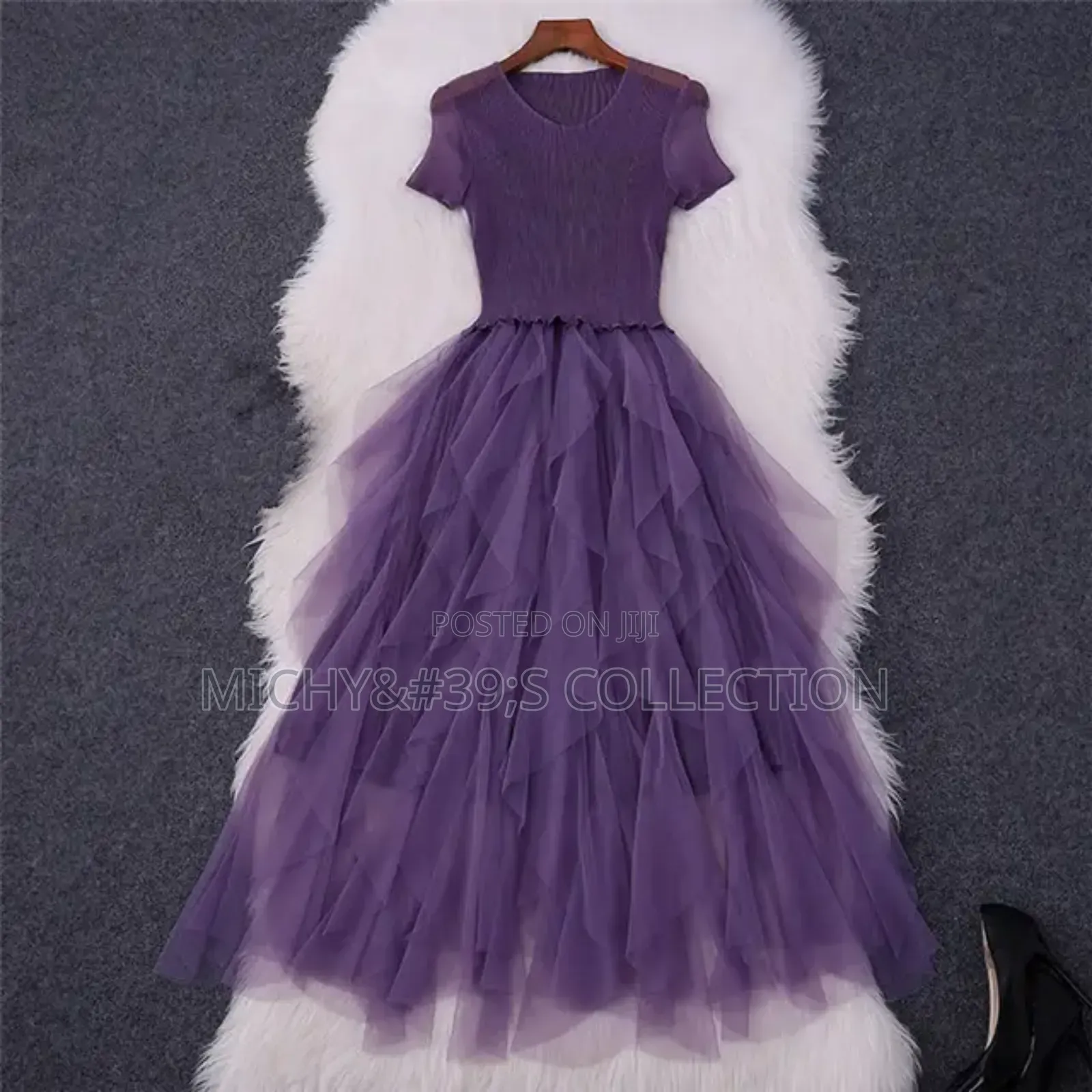 Ladies Ruffle Dress