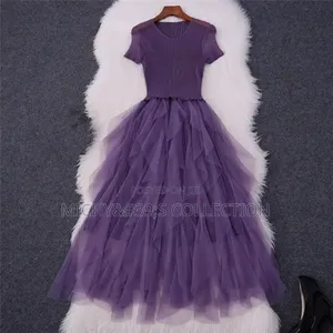 Ladies Ruffle Dress