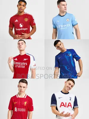 2024/25 English Premier League Home Jerseys