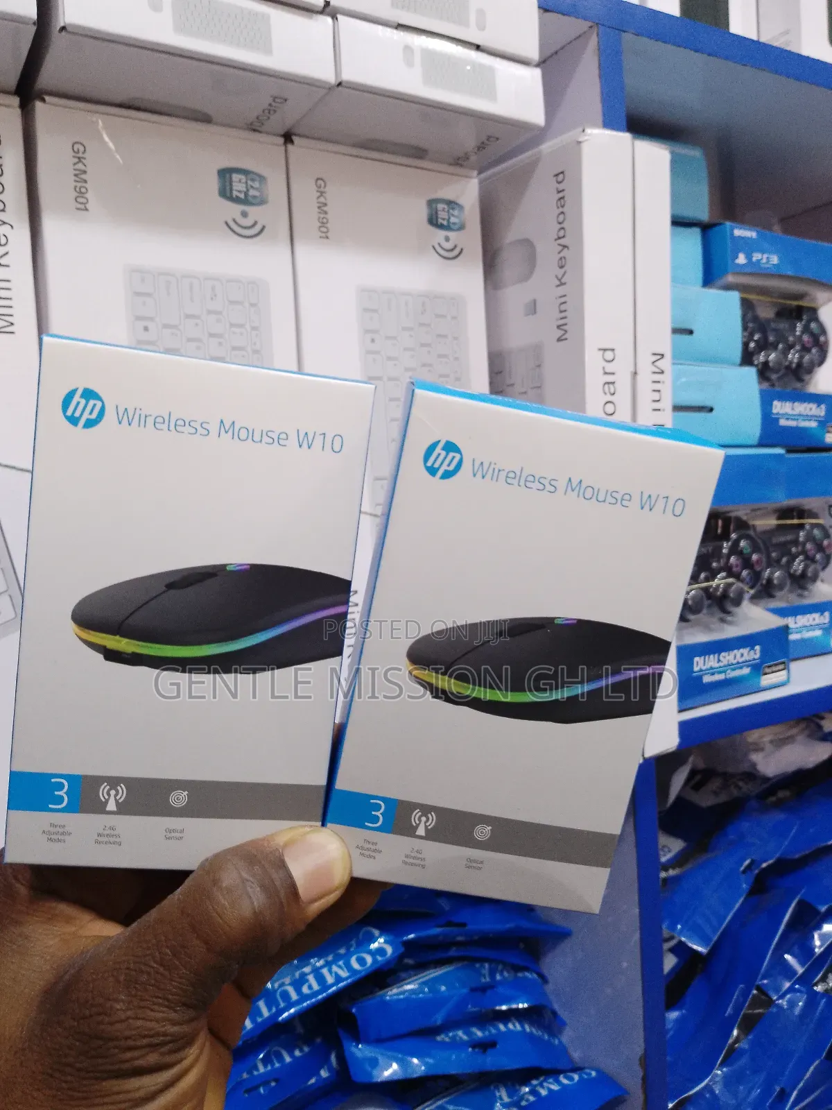 Rechargeable Bluetooth HP Mouse (W10)