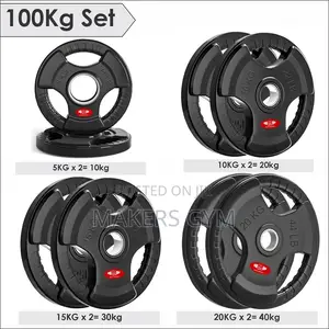 Olympic Weight Plate (100kg Set)