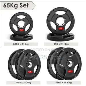 Olympic Weight Plate (65kg Set)