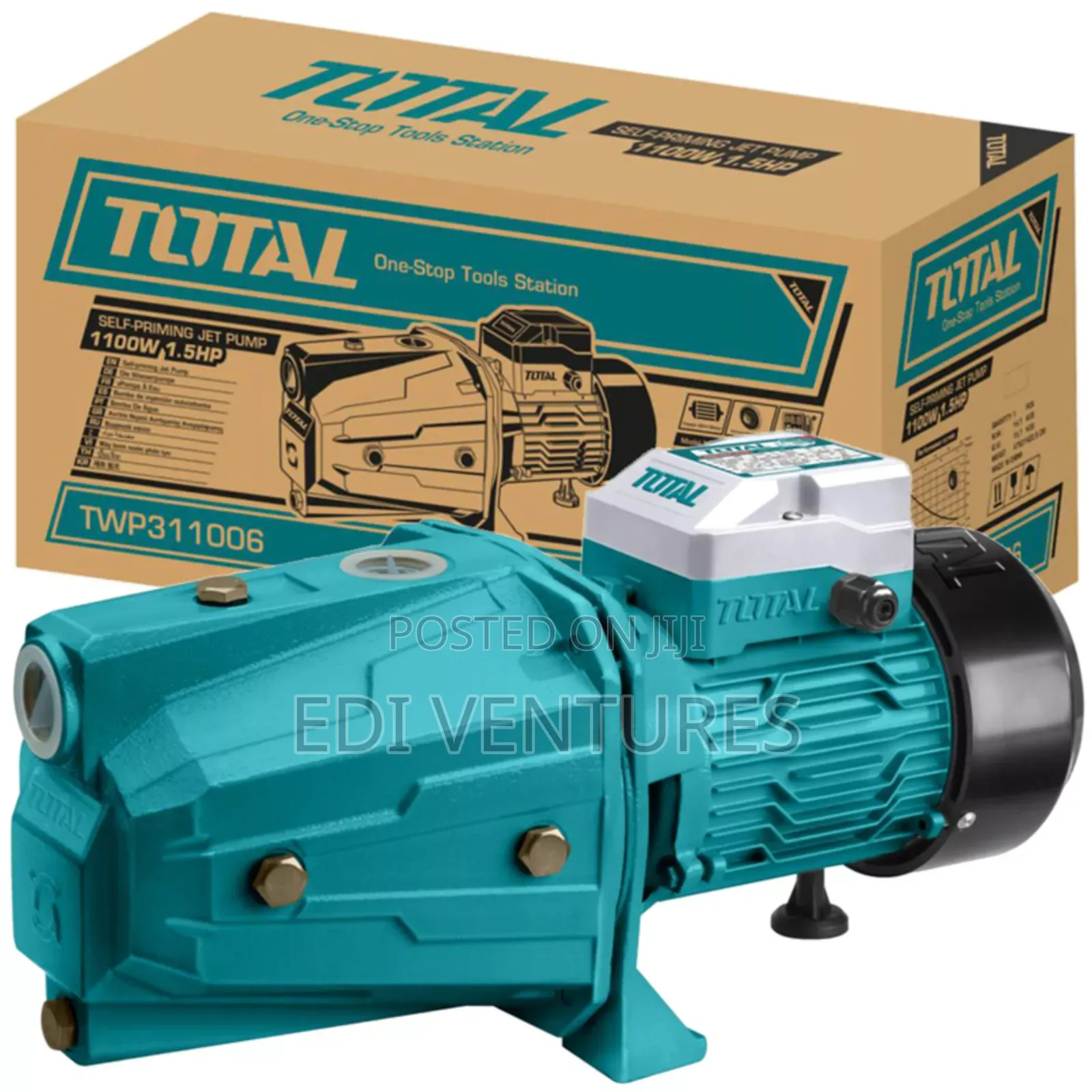 Total 1.5 HP Water Pump