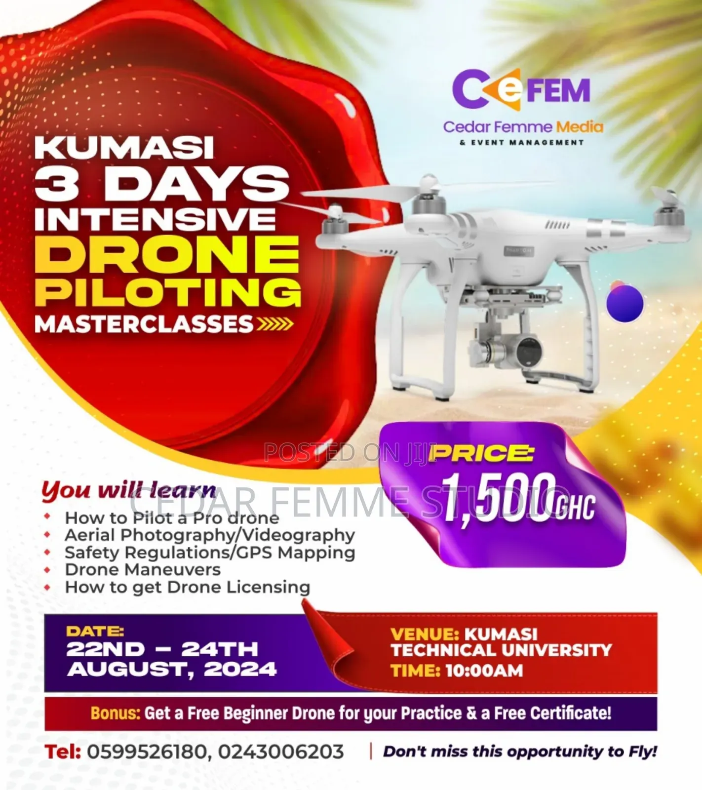 Drone Piloting Training Plus Free Beginner Drone