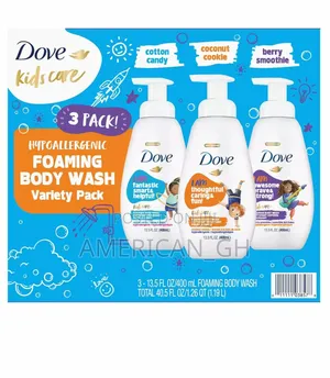 Dove Kids Care Foaming Body Wash, Variety Pack
3pcs