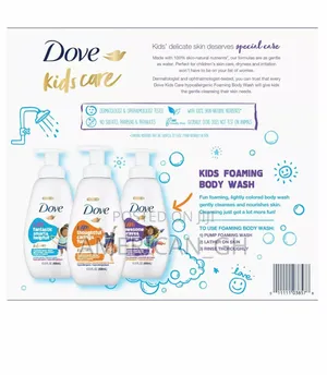 Dove Kids Care Foaming Body Wash, Variety Pack
3pcs