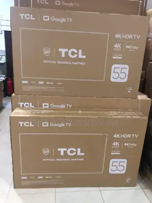 Large Screen, (55") TCL Smart Android Frameless Google Tv