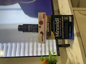 Kirkland Minoxidil Biotin Derma Roller for Hair Growth