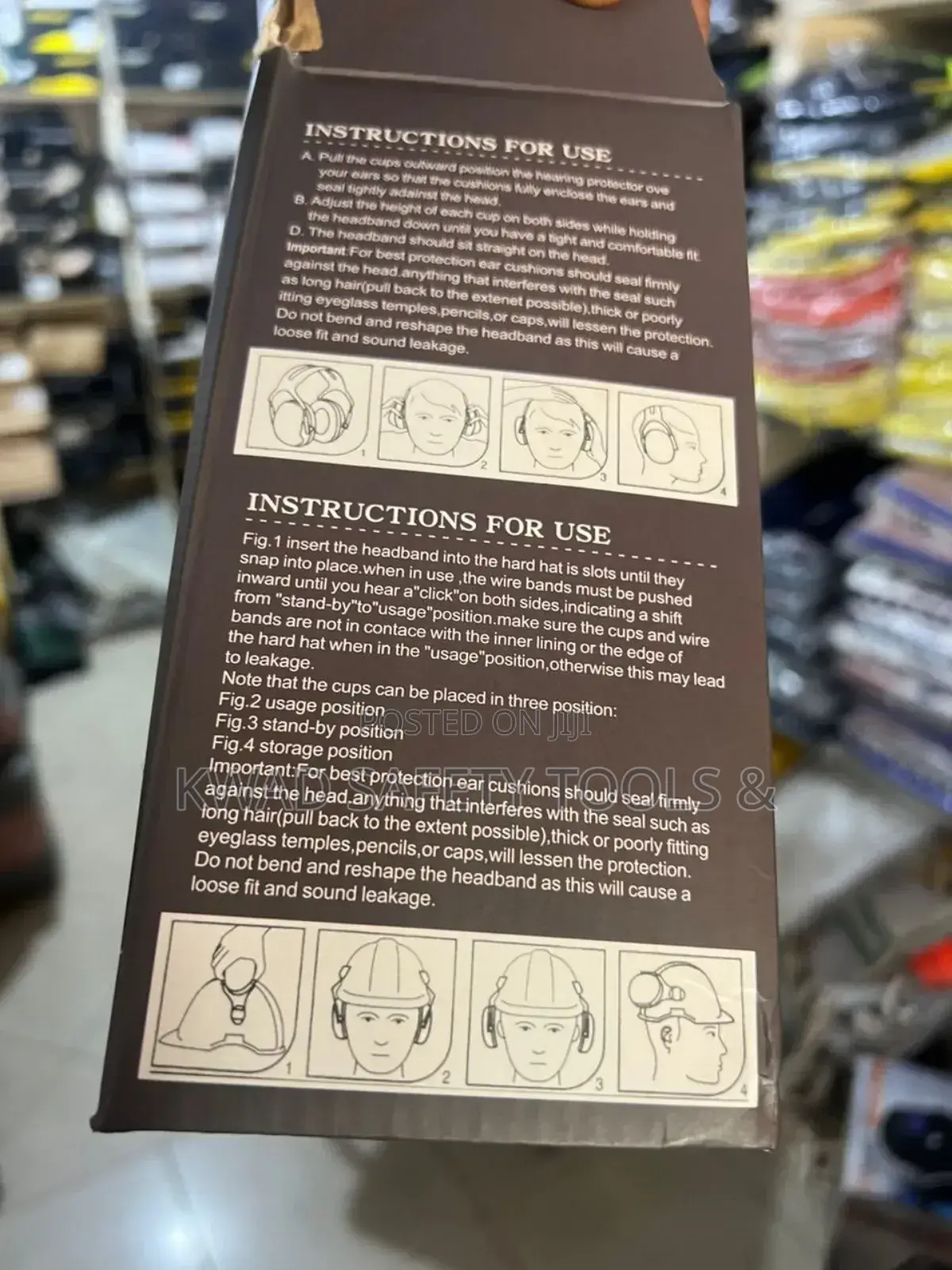 Comfortable Hearing Protector (Ear Muff)