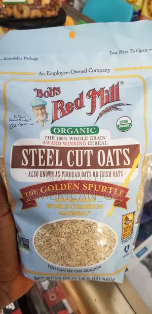 Bob's Red Mill Organic Steel Cut Oats, 680g