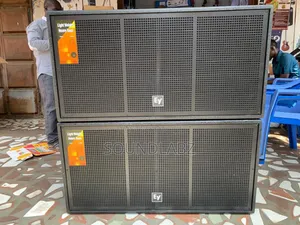 Electro-Voice (Ev) Double Bass Speakers