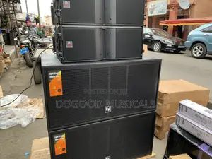 JAC Line Array,Ev Double Sub,Amplifiers Set as Seen