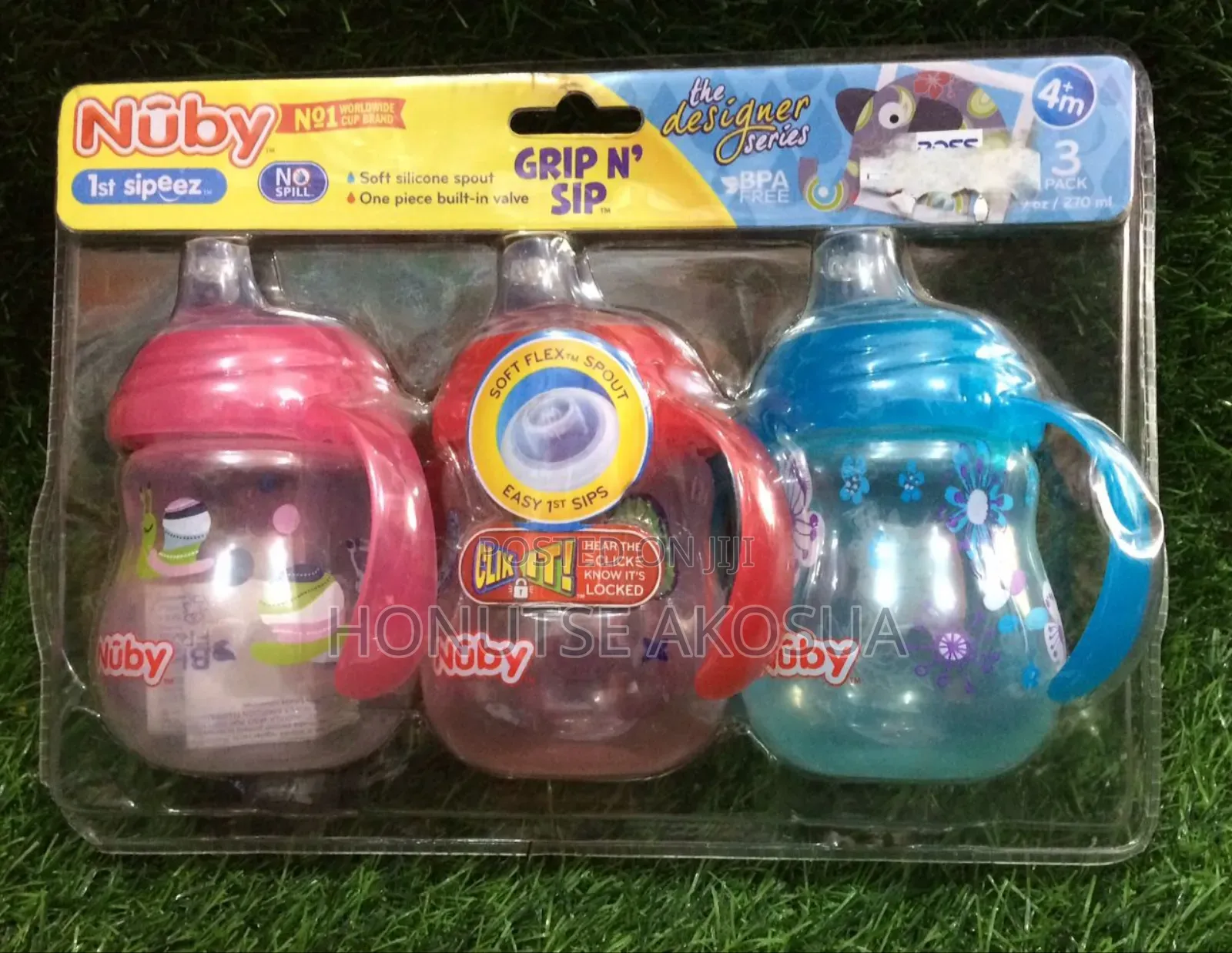 Nuby 3 in 1 Sippy Cup for Babies