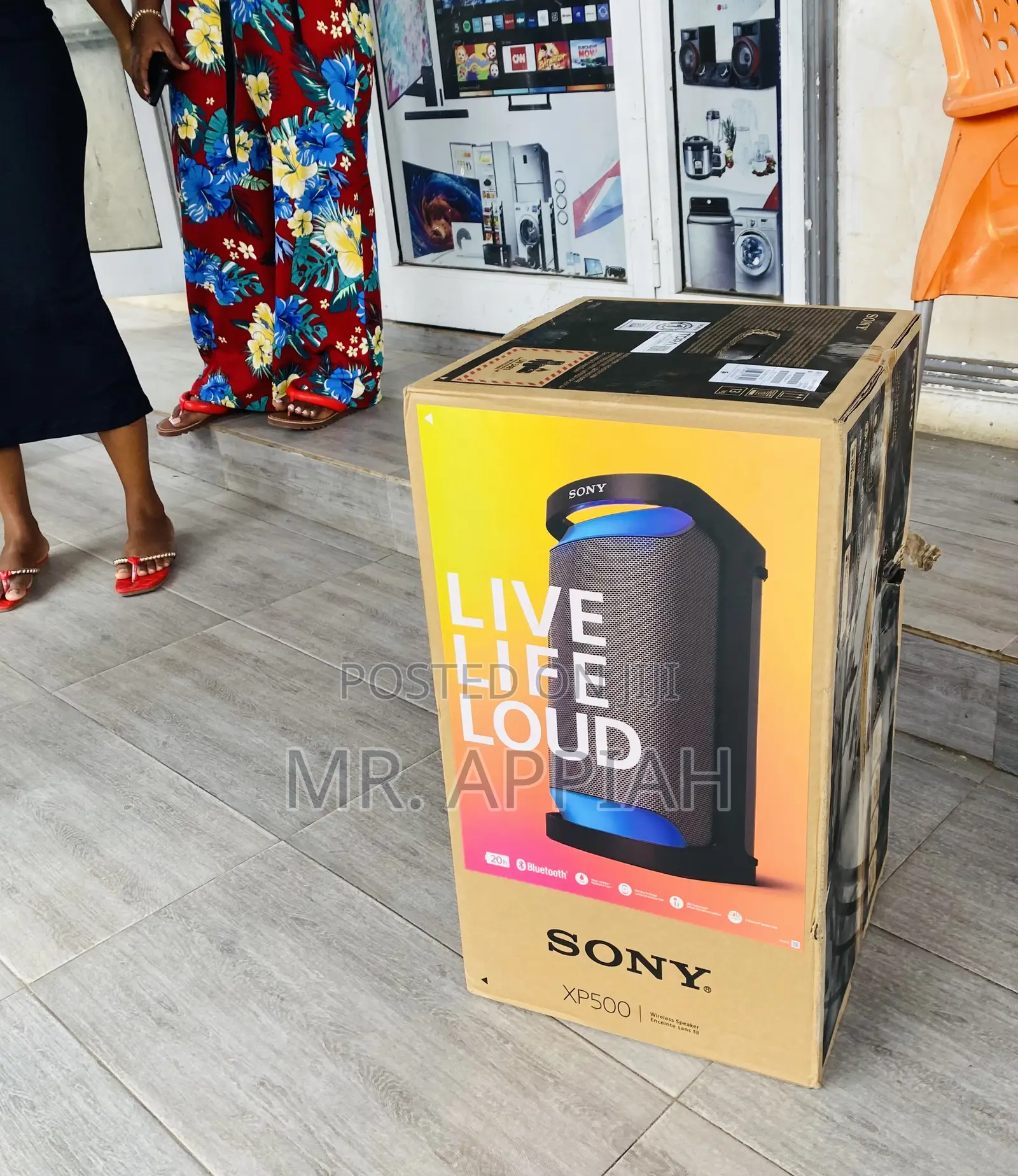 Newly in Stock Sony SRS Xp500 Portable Bluetooth Speaker 