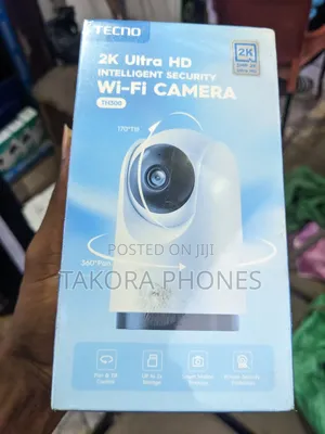 Tecno Intelligent Security Wifi Camera New in Box Available