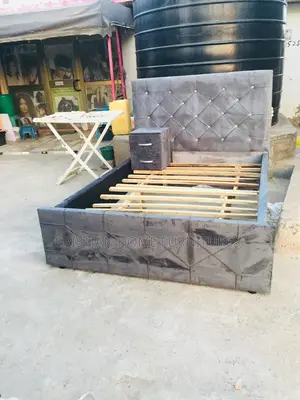 Double Bed With Drawer