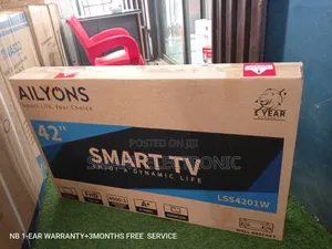 Ailyons Television Television 42inches Smart TV Original