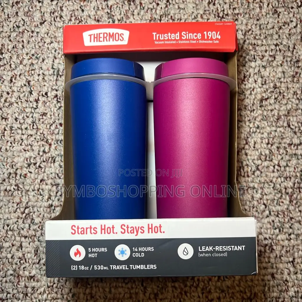 Thermos 18oz/ 530ml Travel Tumbler _ 270ghs Each