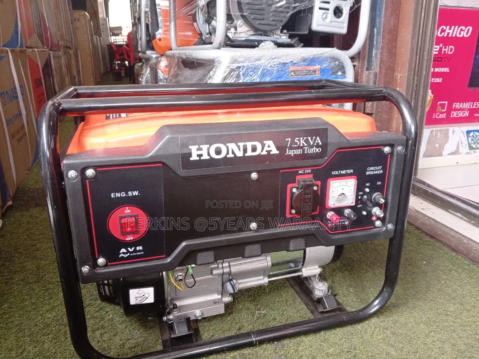 Honda 7.5kva Quality Generator Turbo