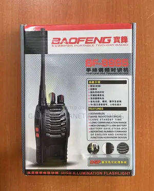 Baofeng Portable 2in1 Way Walkie Talkie Radio - Bf-888s