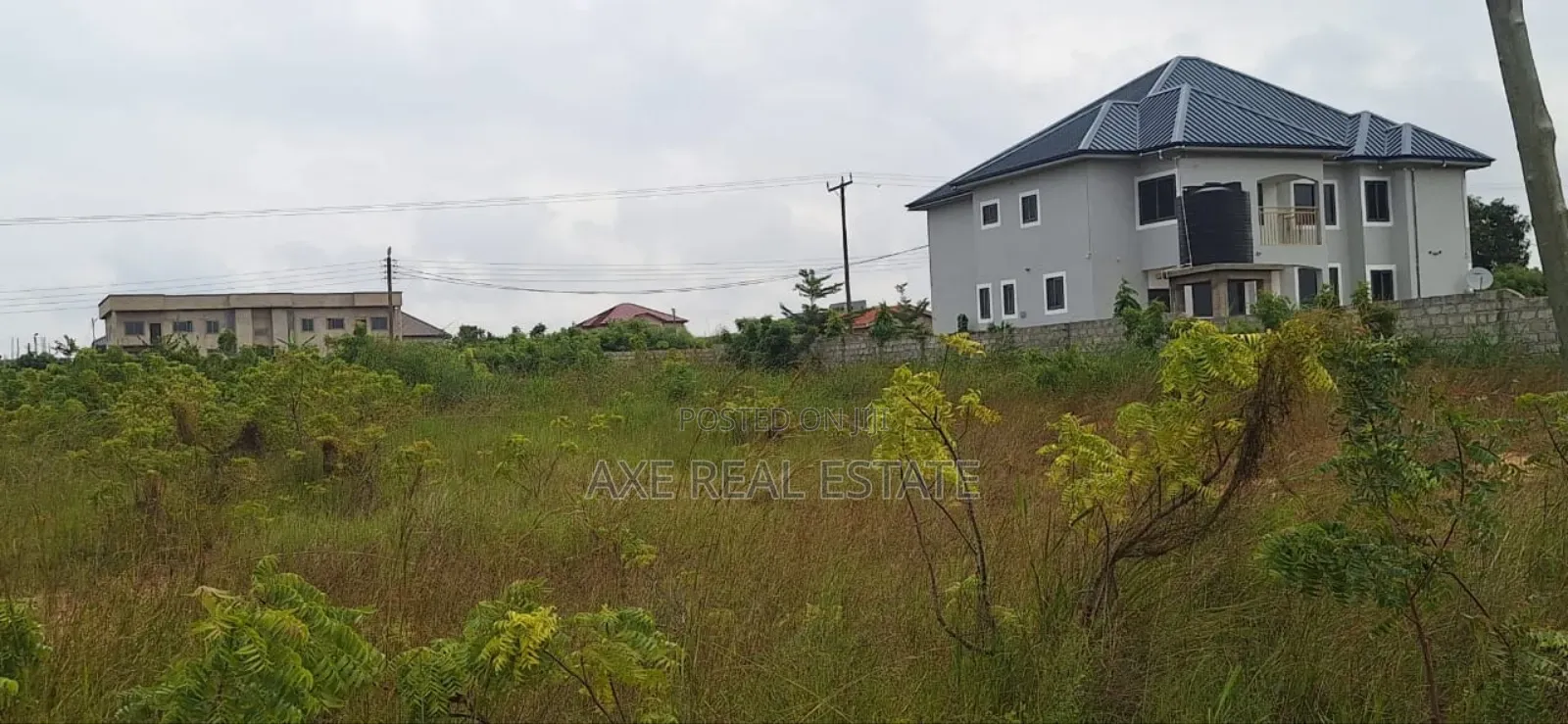Neatly Leveled Half Plots at Prampram Beach Road