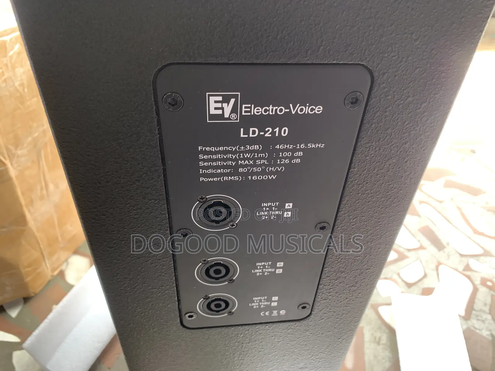 Ev(Electro-voice) Ld-210 10-inch Dual Line Array Speaker