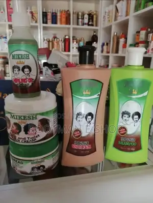 Mikesh Shampoo, Healing Oil, Dread Nku, Conditioner