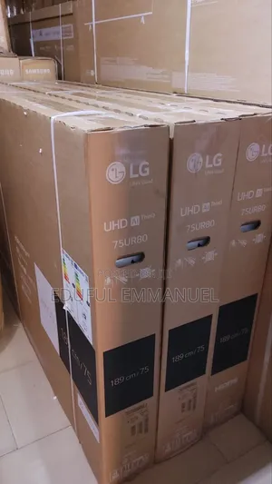 LG 75" UHD SMART UR80 Netflix Apple Airplay Bluetooth
