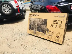 Zealous Slim Sleek Black Nasco 50”FHD Satellite