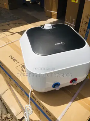 Titanium Water Tank Midea Heater Electric 15L White