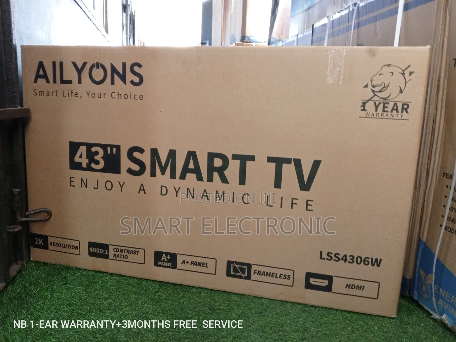 Ailyons Television Television 43inches Quality