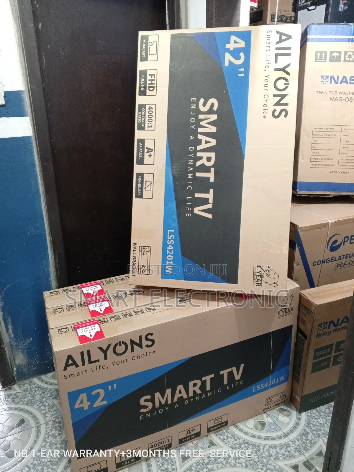 +Wall Bracket Ailyons Television 42inches Smart Android TV