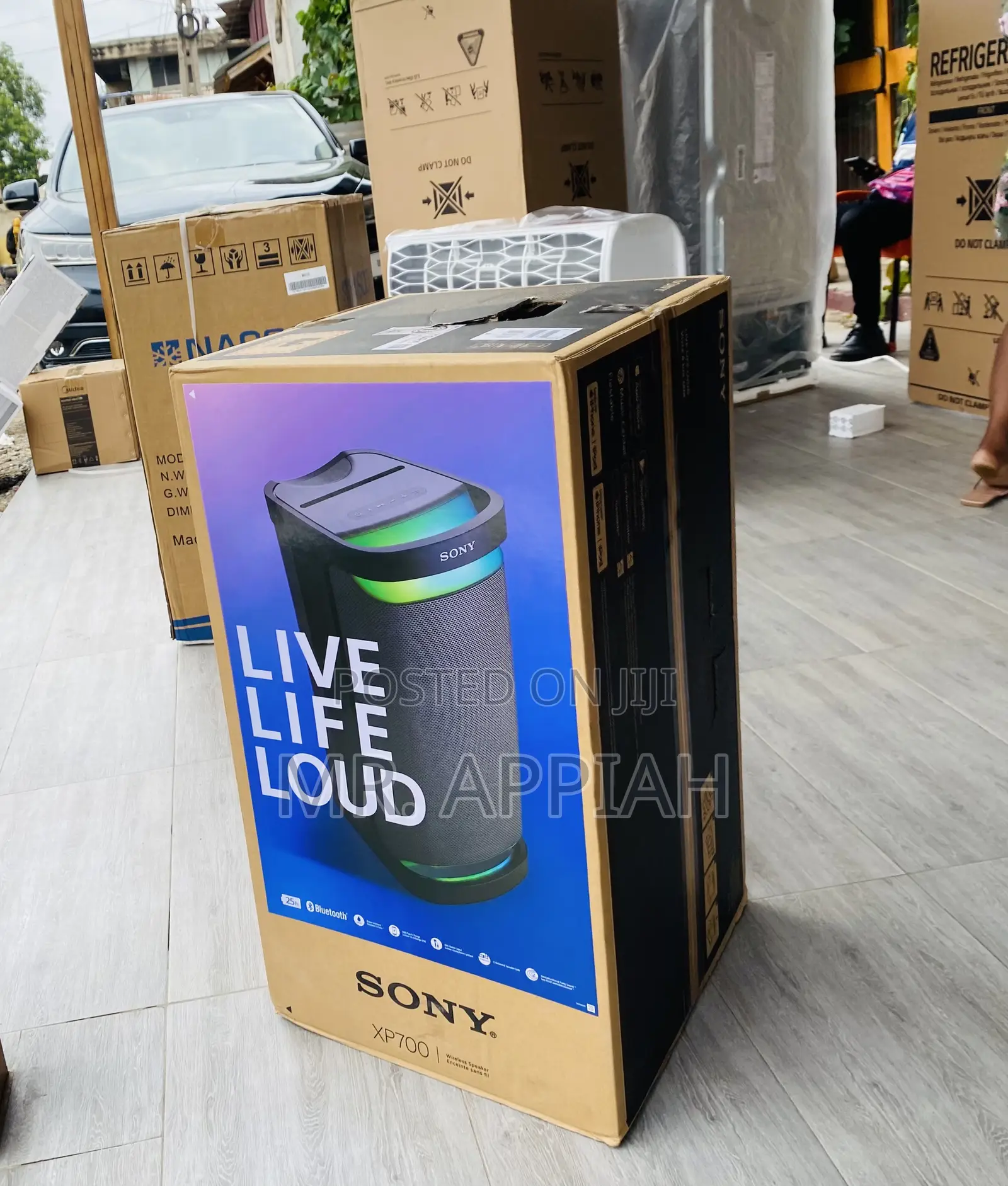 Original Sony SRS Xp700 Wireless Speaker(Black) 