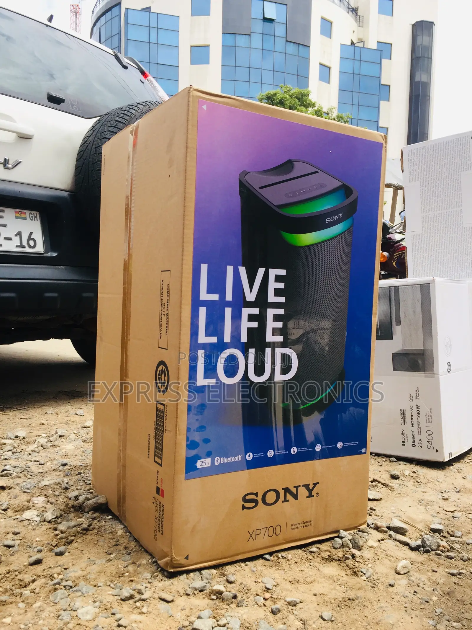 Nice Design Sound System Sony SRS Xp700
