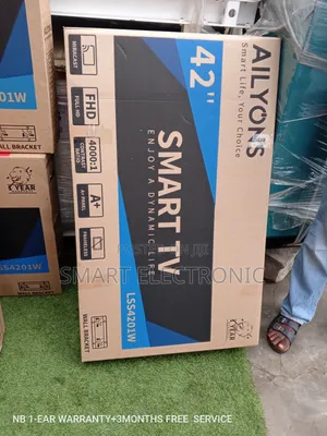Ailyons Television 42inches TVS One Year Warranty Dynamic