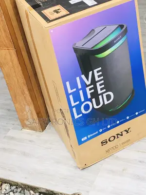 Durable Black Bluetooth Wireless Sony SRS-XP500 Speakers