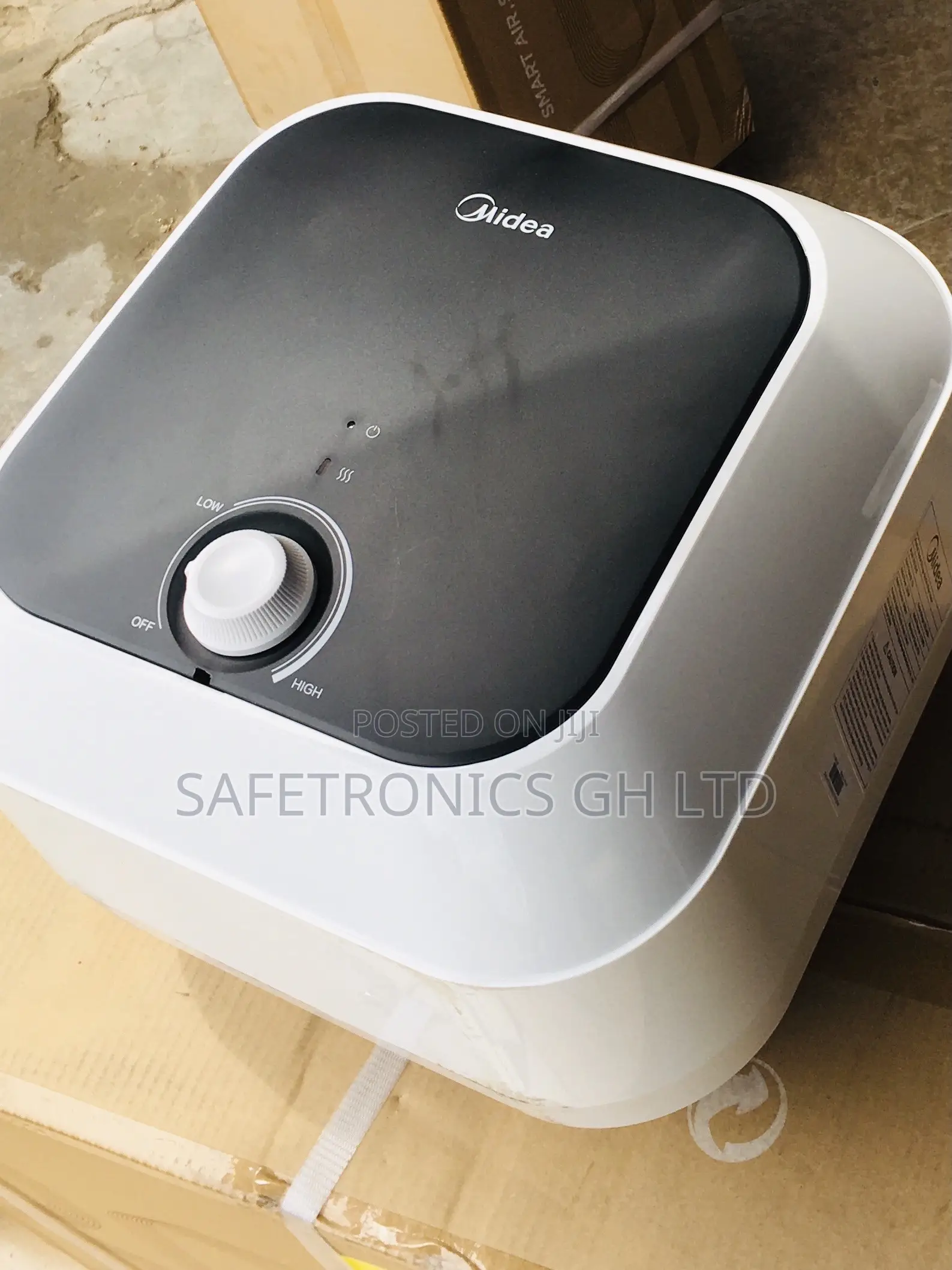 Authentic White Midea 15 Liters Water Heater