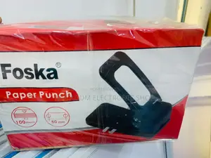 Quality Foska Office Heavy Duty Metal Manual Paper Punch